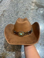Brown Cowboy Hat