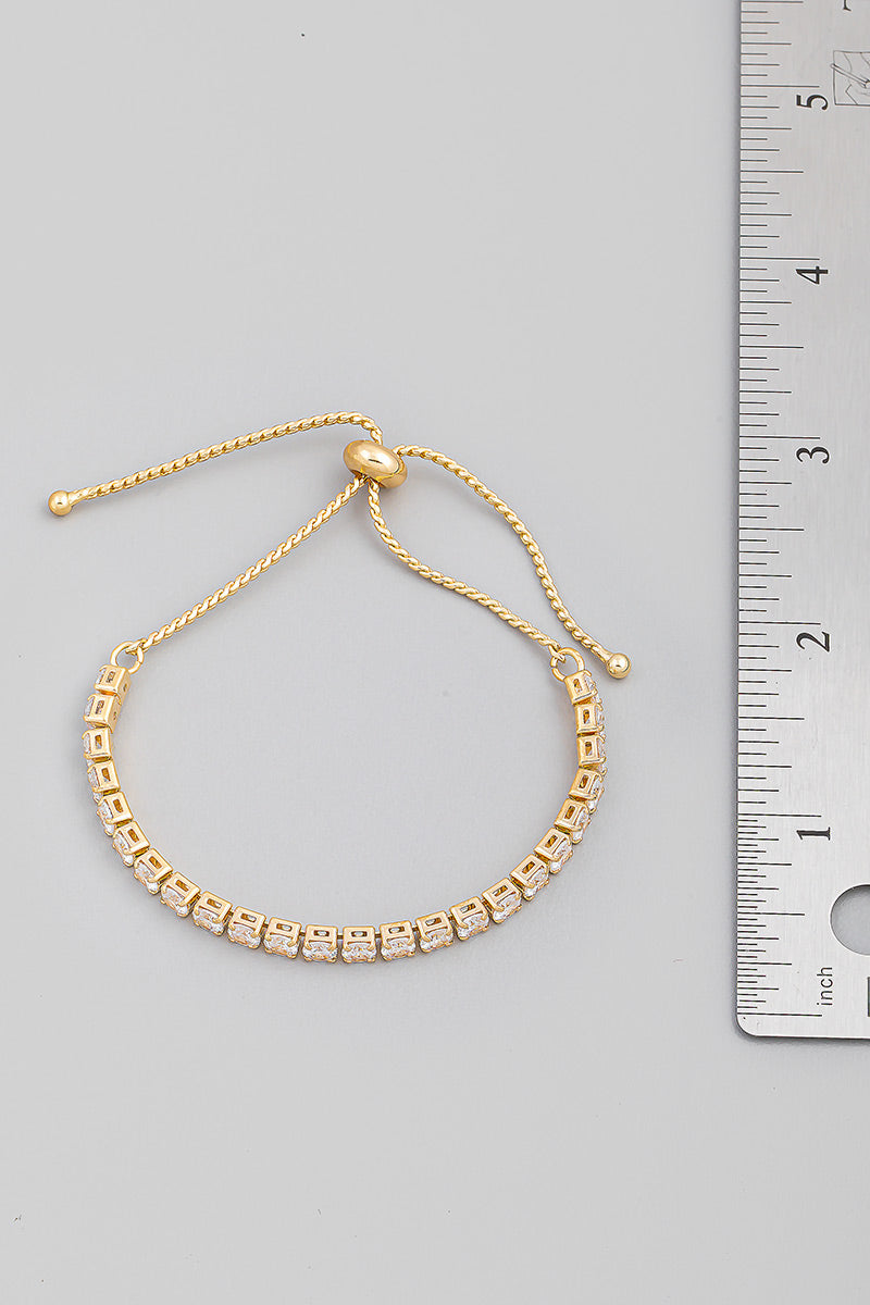 GOLD RHINESTONE BRACELET