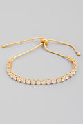GOLD RHINESTONE BRACELET