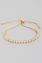 GOLD RHINESTONE BRACELET