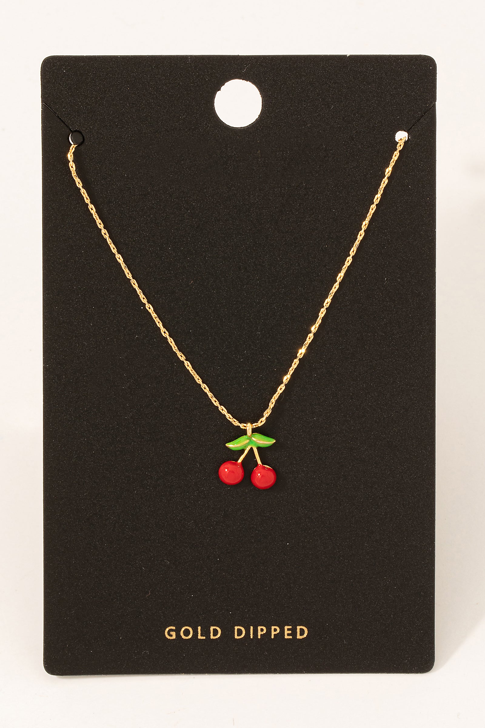 CHERRY DIPPED NECKLACE