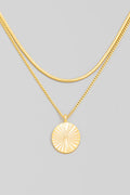 LAYERED GOLD DIPPED NECKLACE