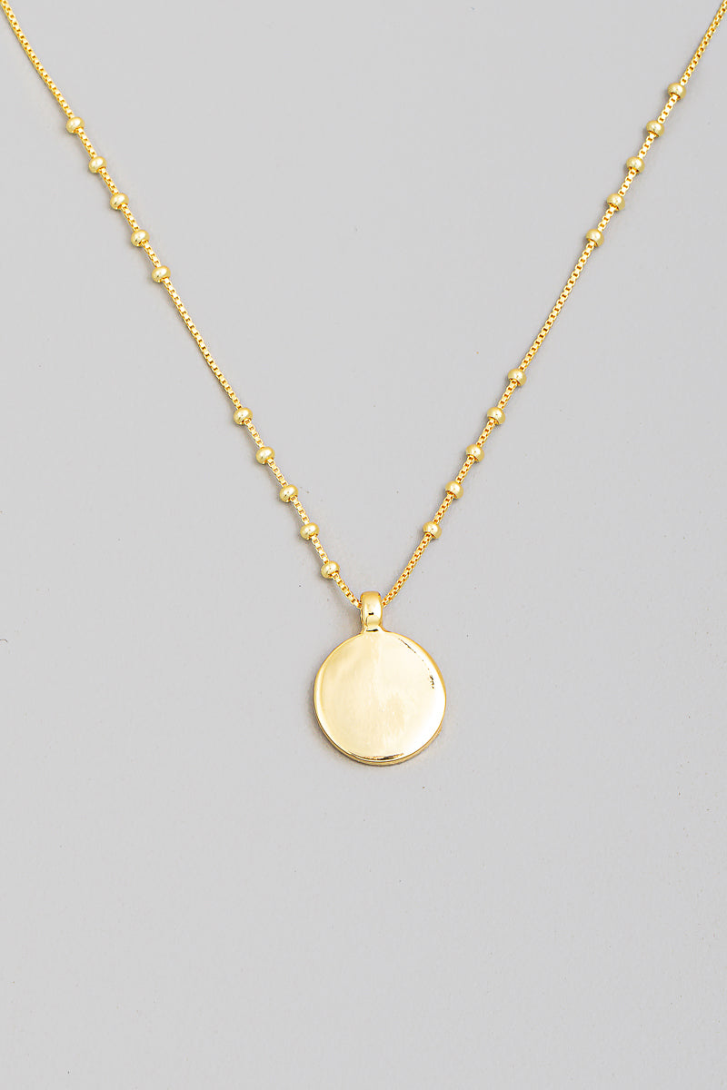 GOLD DIPPED DELICATE NECKLACE