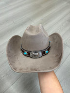 Taupe Cowboy Hat