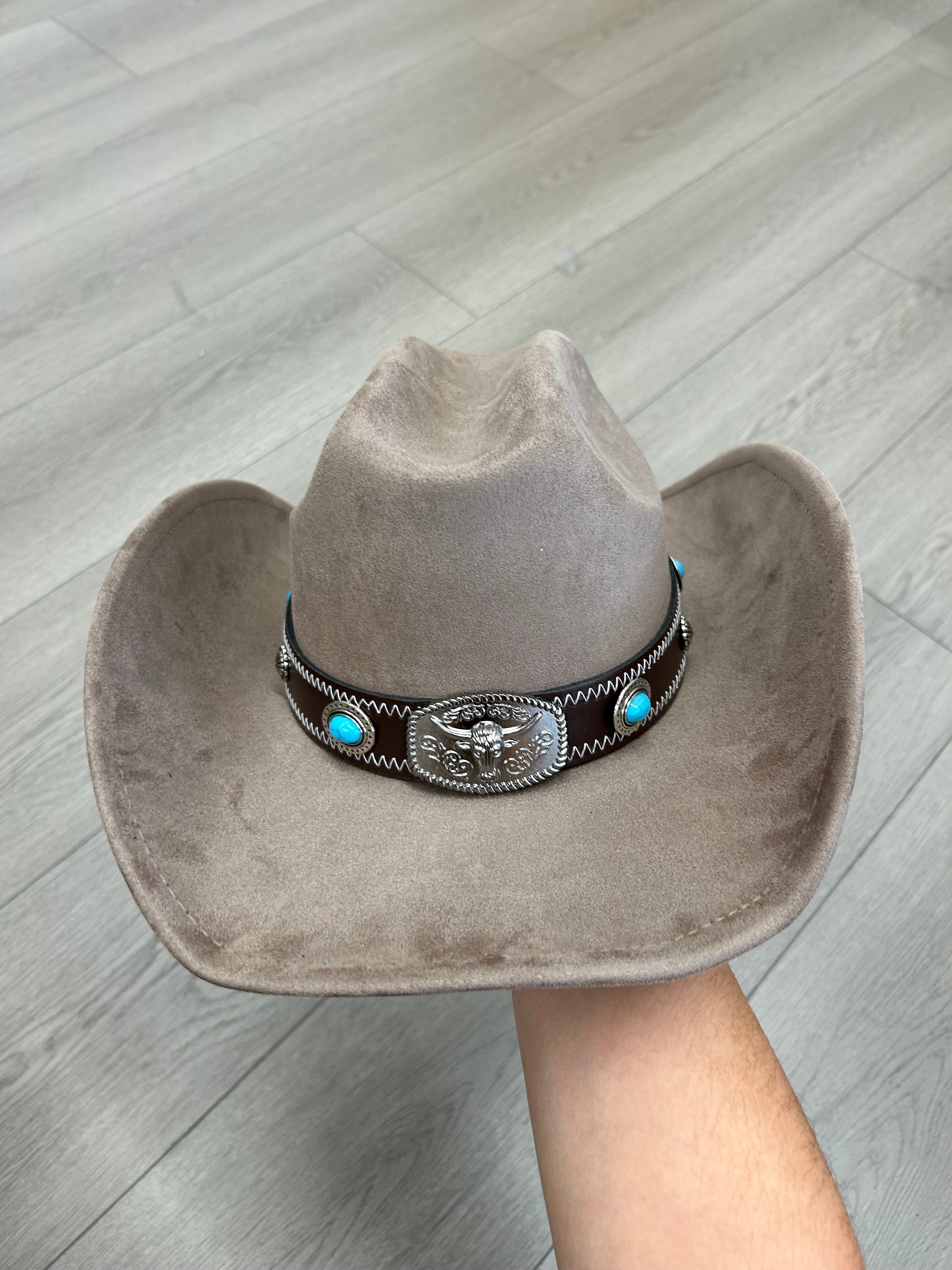 Taupe Cowboy Hat