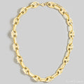 GOLD DIPPED LINK NECKLACE