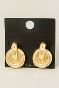 GOLD DIPPED EARRINGS