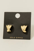 GOLD DIPPED EARRINGS