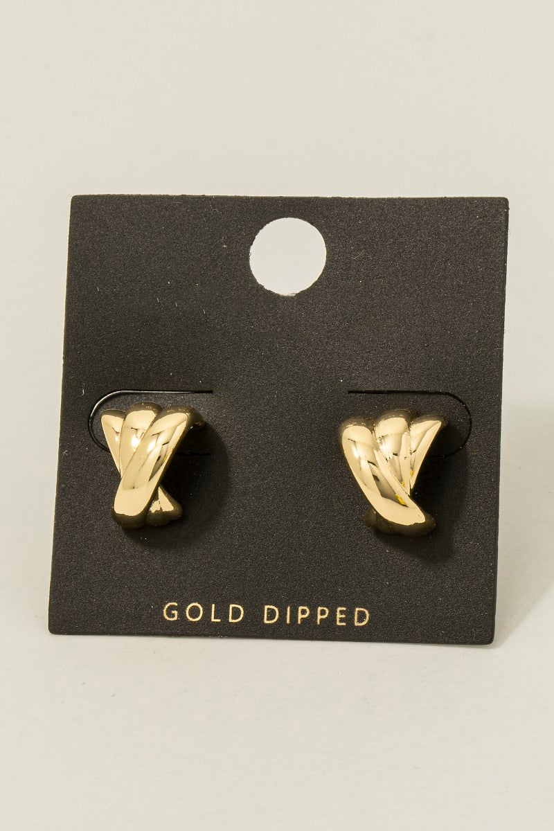 GOLD DIPPED EARRINGS