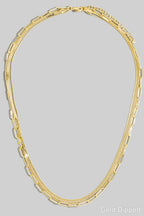 LAYERED GOLD DIPPED NECKLACE