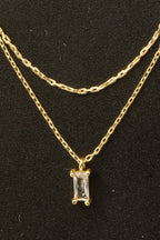 LAYERED GOLD DIPPED NECKLACE