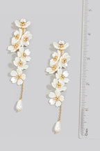 ONLY FLOWERS DANGLE EARRINGS