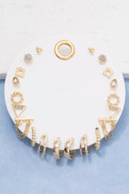 1O PAIR EVERYDAY EARRING SET