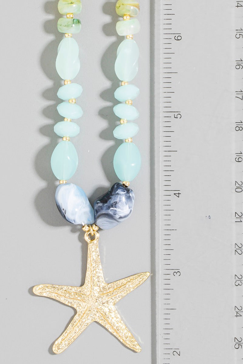 STARFISH BEAD NECKLACE