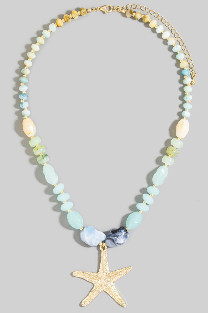 STARFISH BEAD NECKLACE