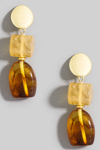 ACRYLIC DROP EARRINGS