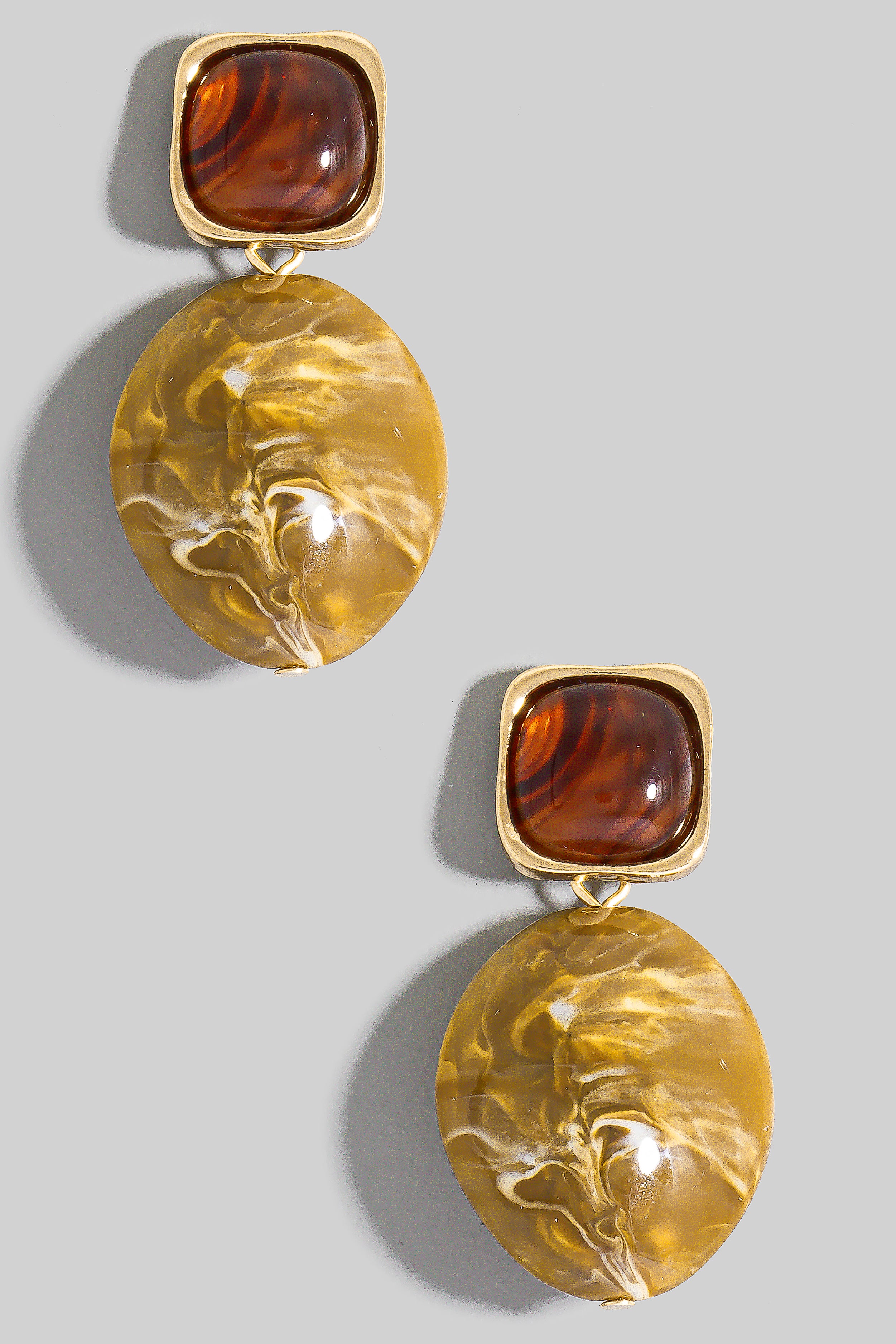 ACRYLIC DROP EARRINGS