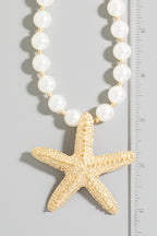 STARFISH PEARL NECKLACE