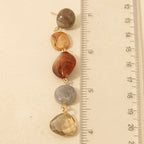 MARBLE ACRYLIC DANGLE EARRINGS