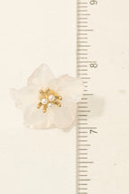 FLOWER ACRYLIC EARRINGS