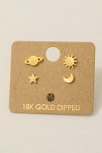 OVER THE UNIVERSE SET EARRINGS