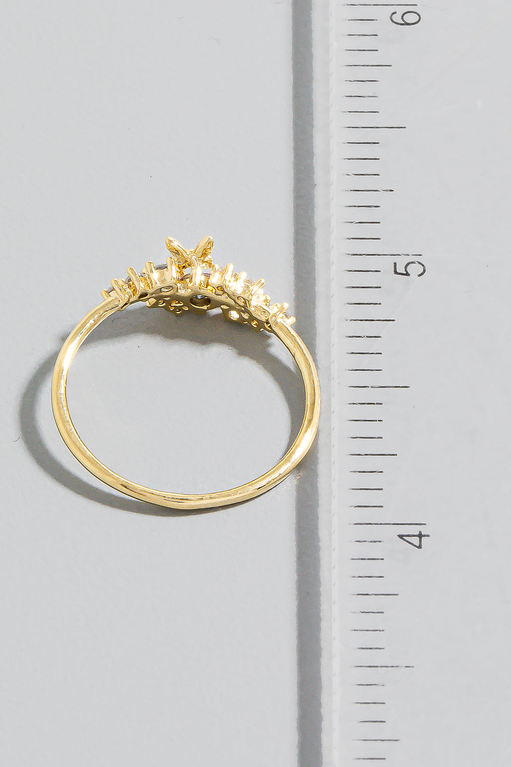 GOLD BUTTERFLY RING