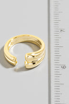 GOLD OPEN RING