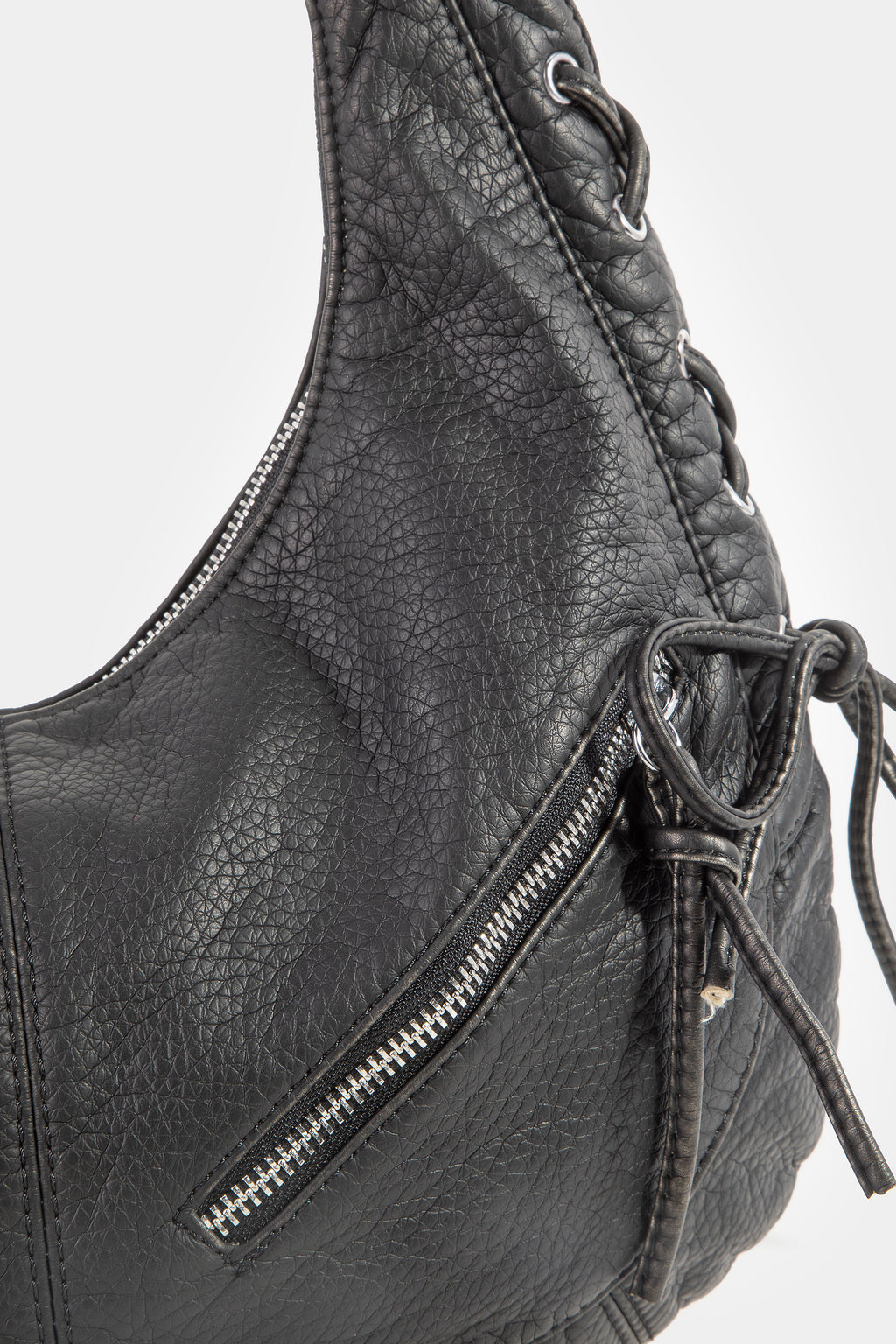 BLACK CRESCENT SHOULDER BAG