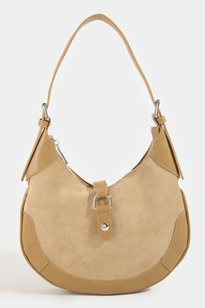 KHAKI ALL IN ONE SHOULDER BAG