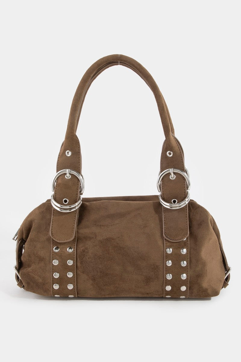 BELT HANDLE CHOCO BAG