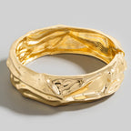 GOLD HAMMERED BANGLE