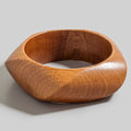 WOOD BANGLE BRACELET