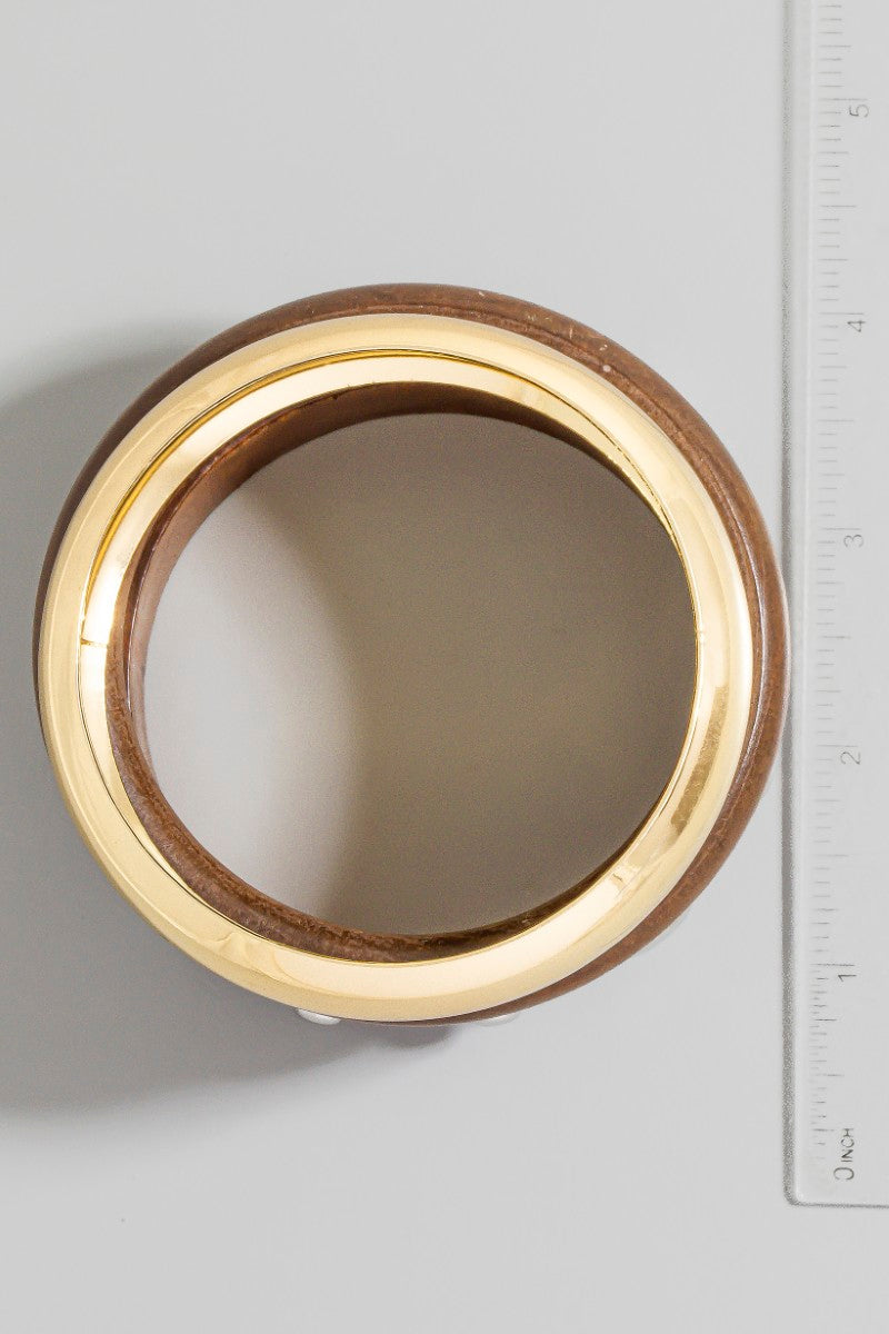 WOOD BANGLE SET