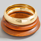 WOOD BANGLE SET