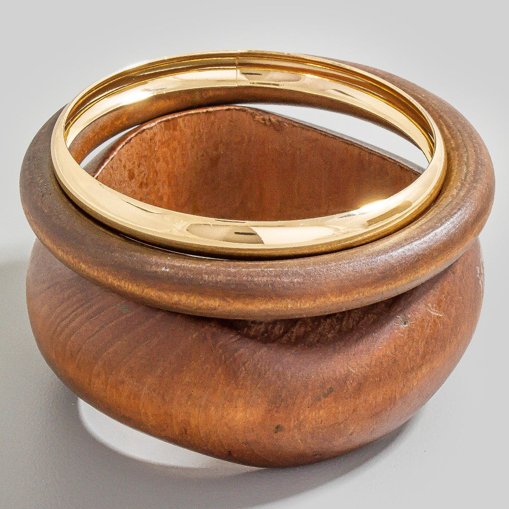 WOOD BANGLE SET