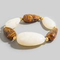 LARGE MARBLE ACRYLIC BRACELET