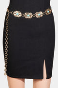 GOLD CONCHO CHAIN BELT