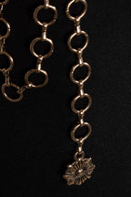 Gold Western Concho Chain Belt