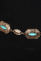 Gold Western Concho Chain Belt