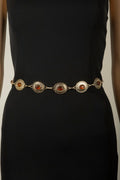 GOLD CONCHO CHAIN BELT
