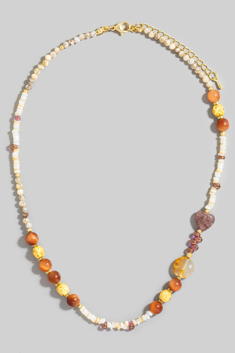 MULTI COLOR BEAD NECKLACE
