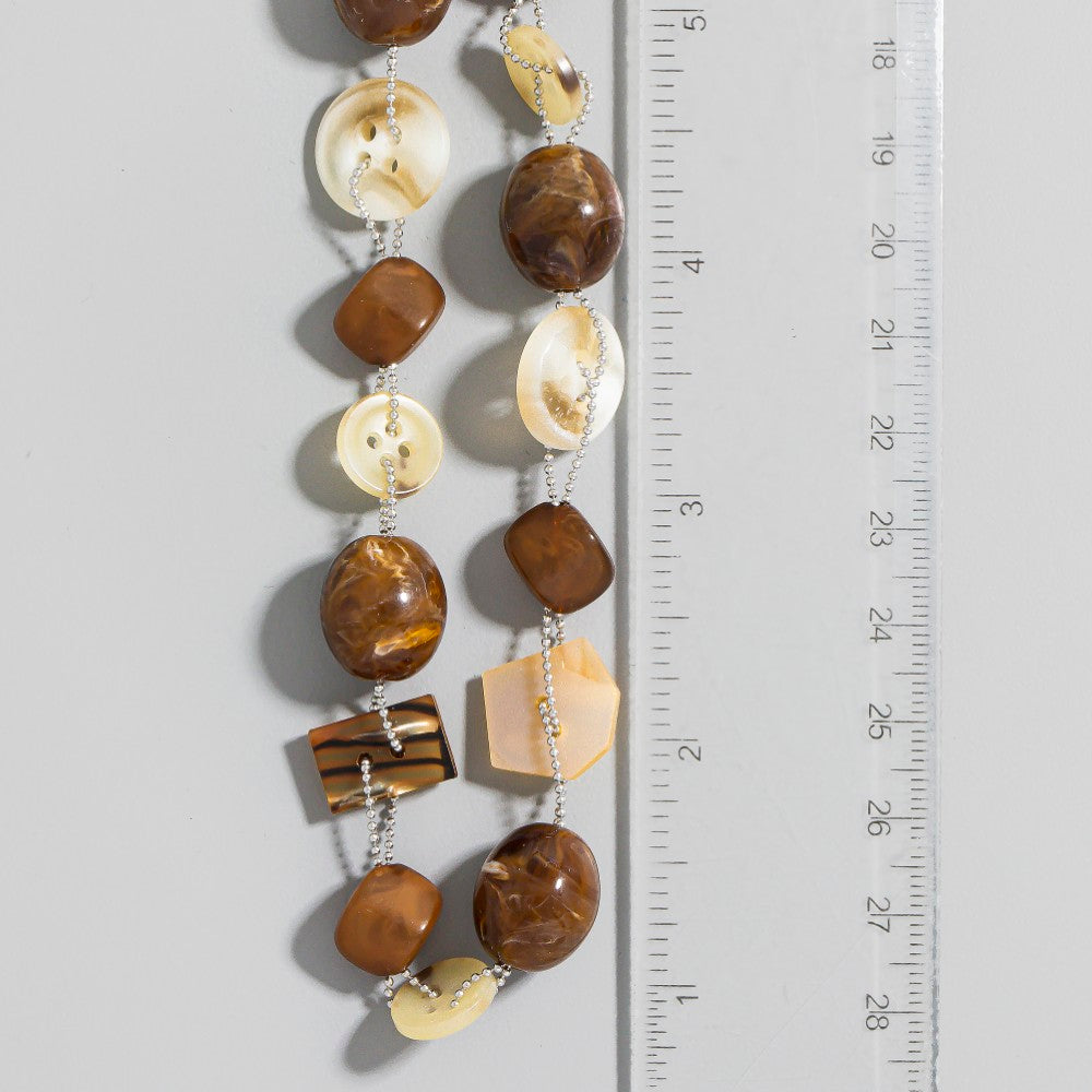 MULTI COLOR BEAD NECKLACE