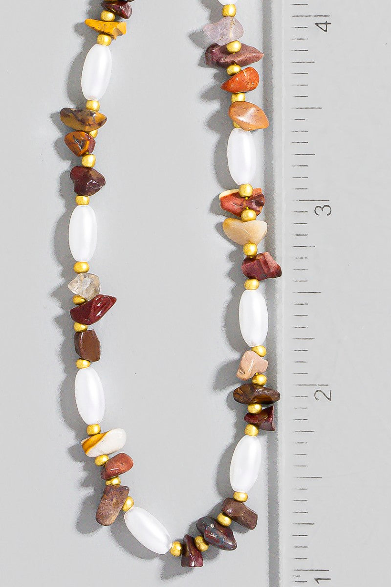 MULTI COLOR BEAD NECKLACE