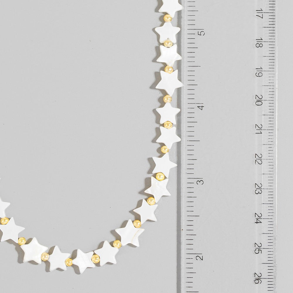 STAR BEAD NECKLACE