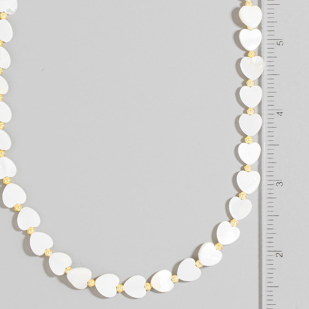 HEART BEAD NECKLACE