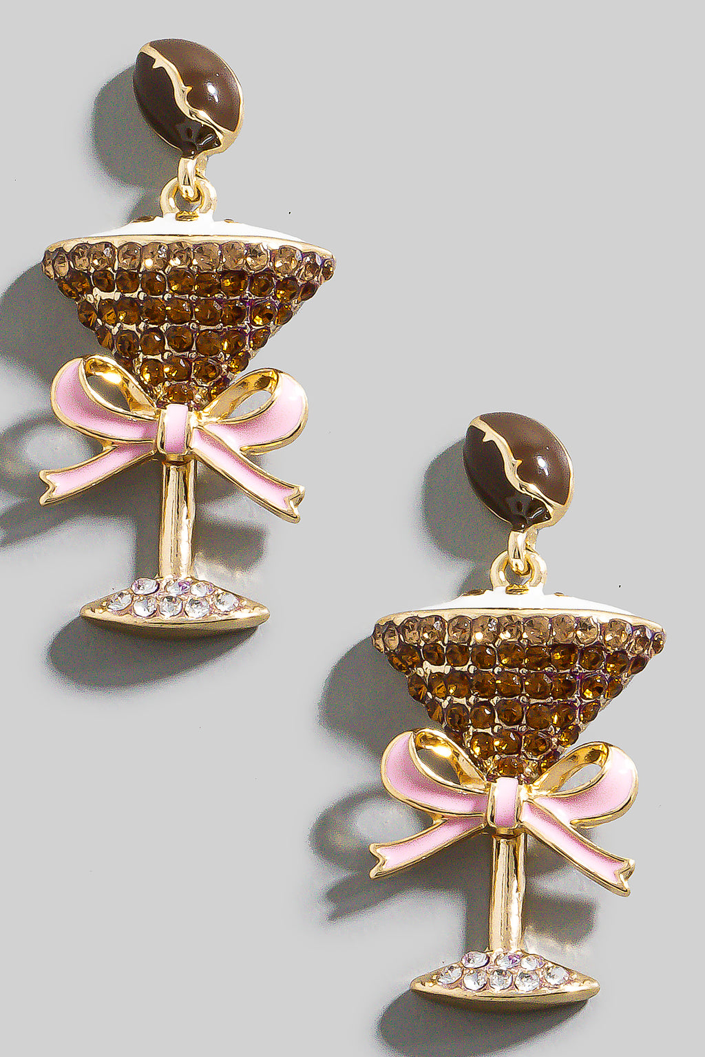 MARTINI RHINESTONE EARRINGS