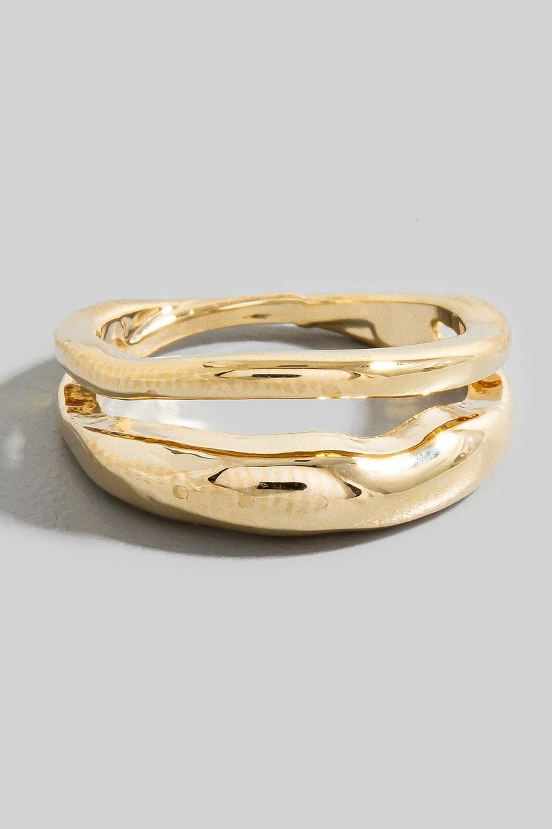 GOLD LAYERED RING