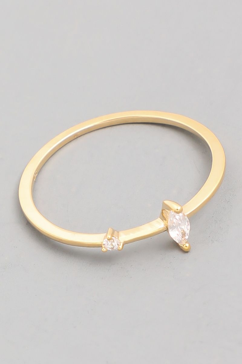 GOLD MINI STUD RING